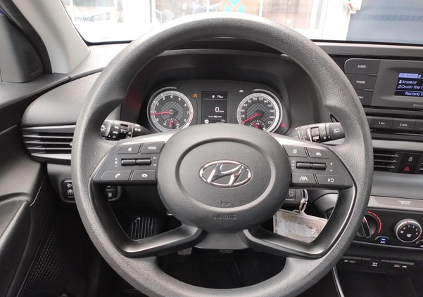 Hyundai i20 cena 59900 przebieg: 33704, rok produkcji 2022 z Kęty małe 466